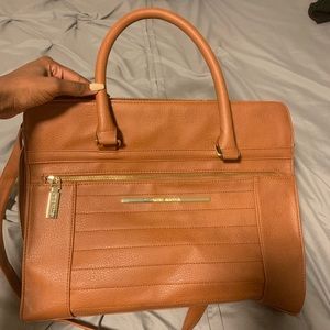 STEVE MADDEN COGNAC WORK BAG